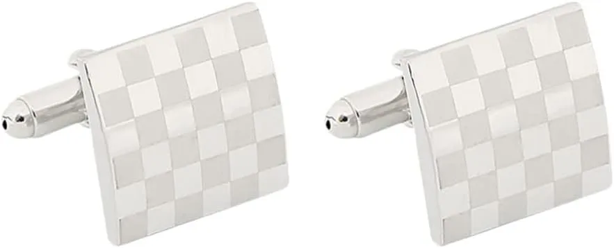 1 Pair Men's Classic Square Cufflinks Cufflinks for Men Fathers Day Present