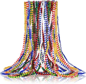 11 Pcs Santeria Bead Necklace Set Eleke Collar De Santeria Elegua Unisex Stretch Necklace Orula Eleggua Shango Oya