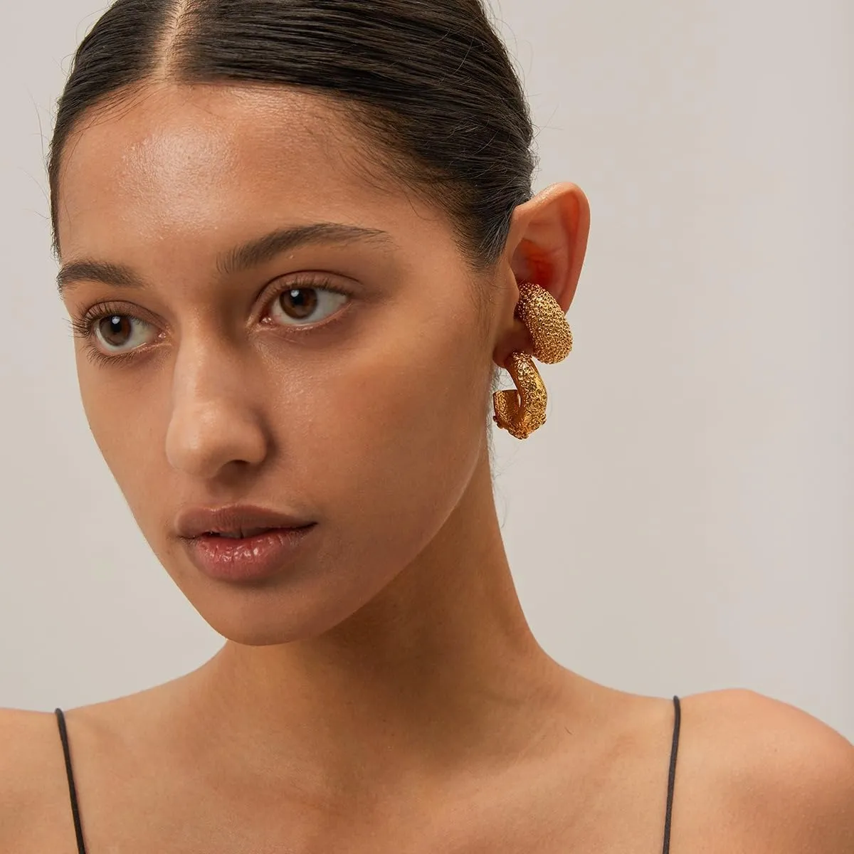 18K Gold Plated Stainless Steel Earrings - 7 Unique Designs - Hypoallergenic & Water-Resistant - Statement Jewelry for Women