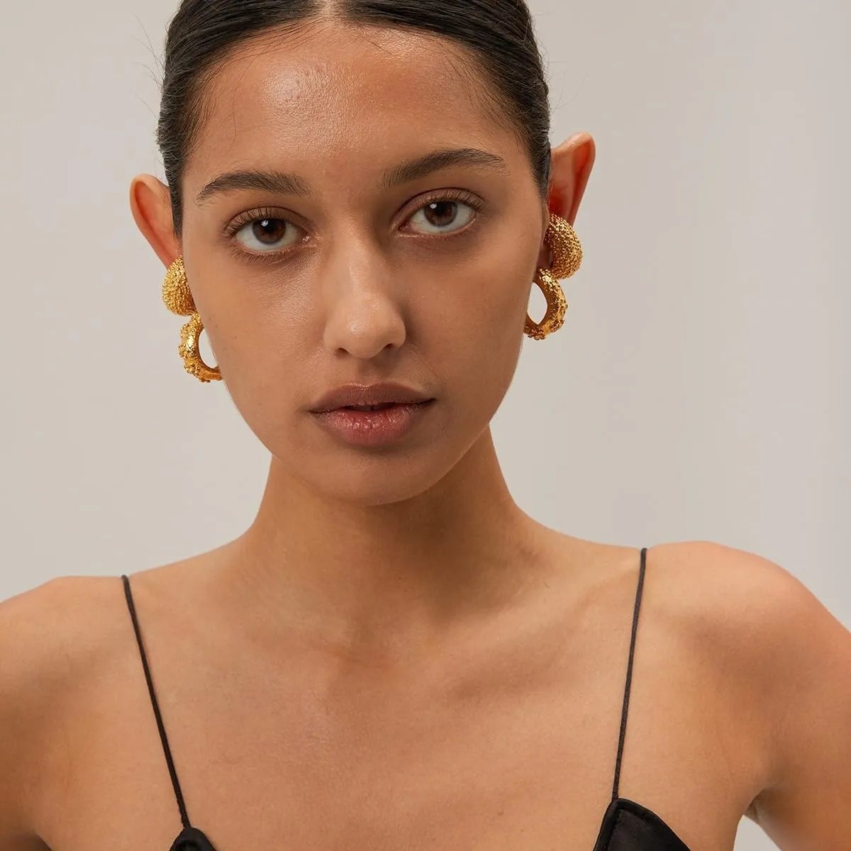 18K Gold Plated Stainless Steel Earrings - 7 Unique Designs - Hypoallergenic & Water-Resistant - Statement Jewelry for Women