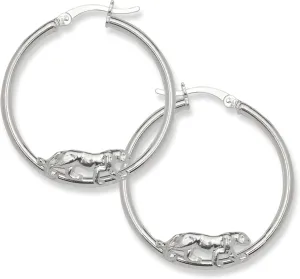 925 Sterling Silver Hoops, Cute Animal Hoops Earrings, Minimalist Earrings for women