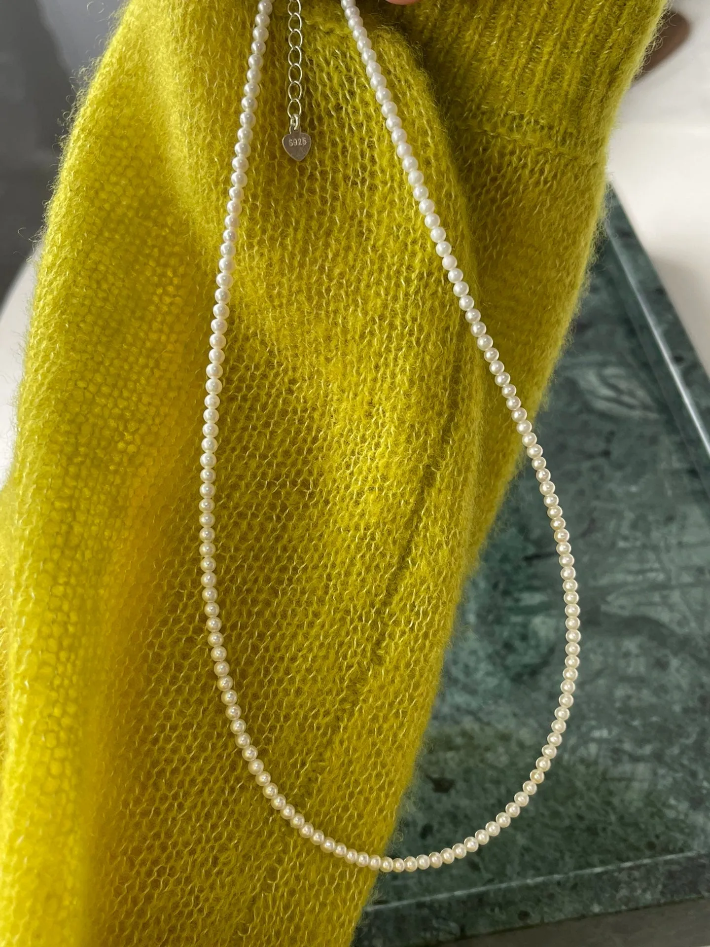 Aurora AK 2.5-3mm Freshwater Pearls Necklace