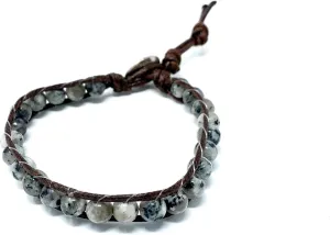 Bead It Bracelet Jewelry - Adjustable Beaded Bracelet Friendship Inspirational - Suitable Bracelet for Women's and Men's with Leather Cords