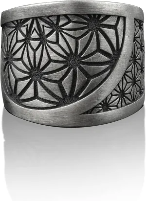 BySilverStone Jewelry - Flower Motifs 925 Sterling Silver Ring, Floral Ring, Minimalist Ring, Mama Ring, Family Ring, Nature Jewelry, Anniversary Ring, Couple Gift