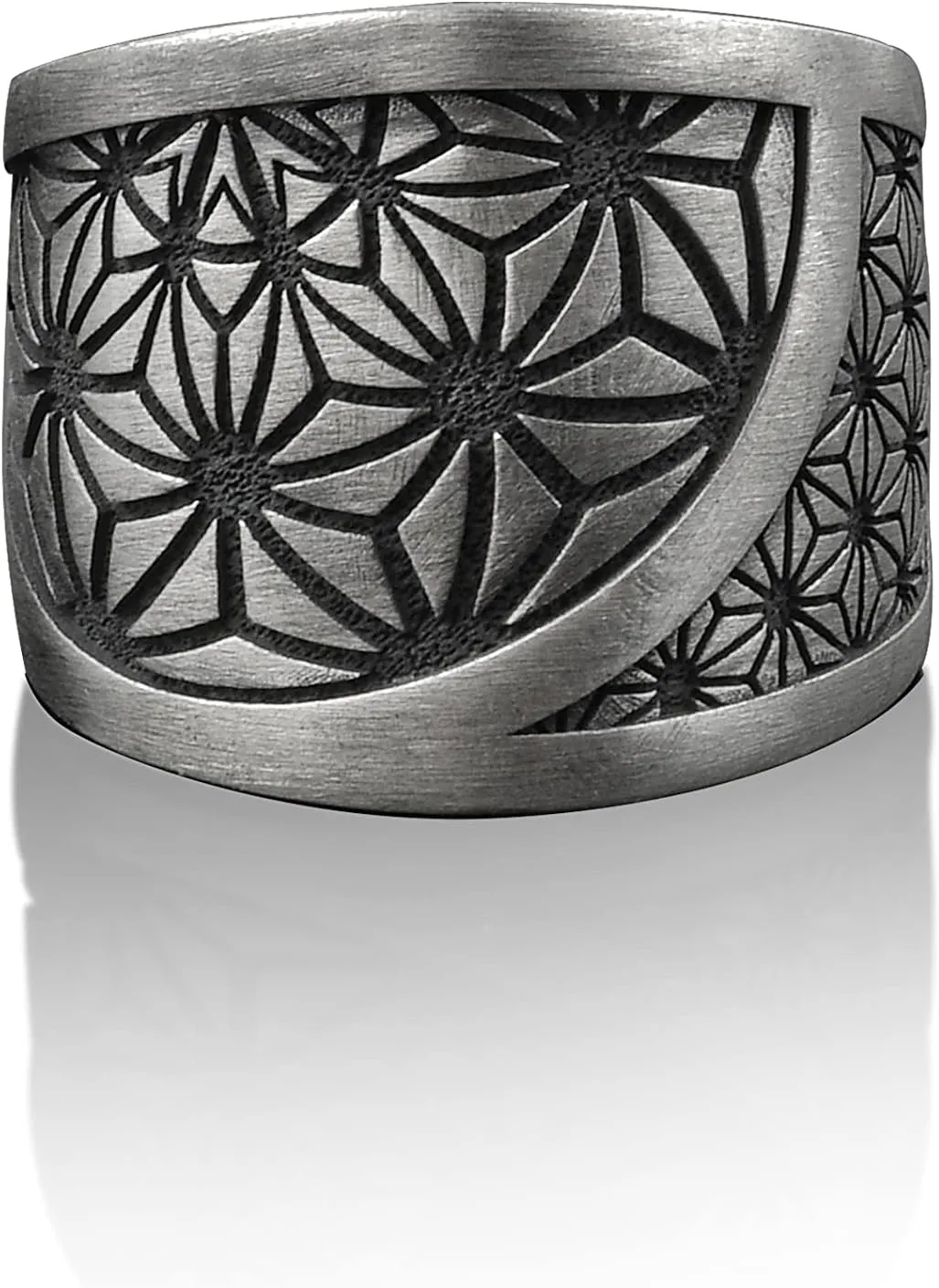 BySilverStone Jewelry - Flower Motifs 925 Sterling Silver Ring, Floral Ring, Minimalist Ring, Mama Ring, Family Ring, Nature Jewelry, Anniversary Ring, Couple Gift