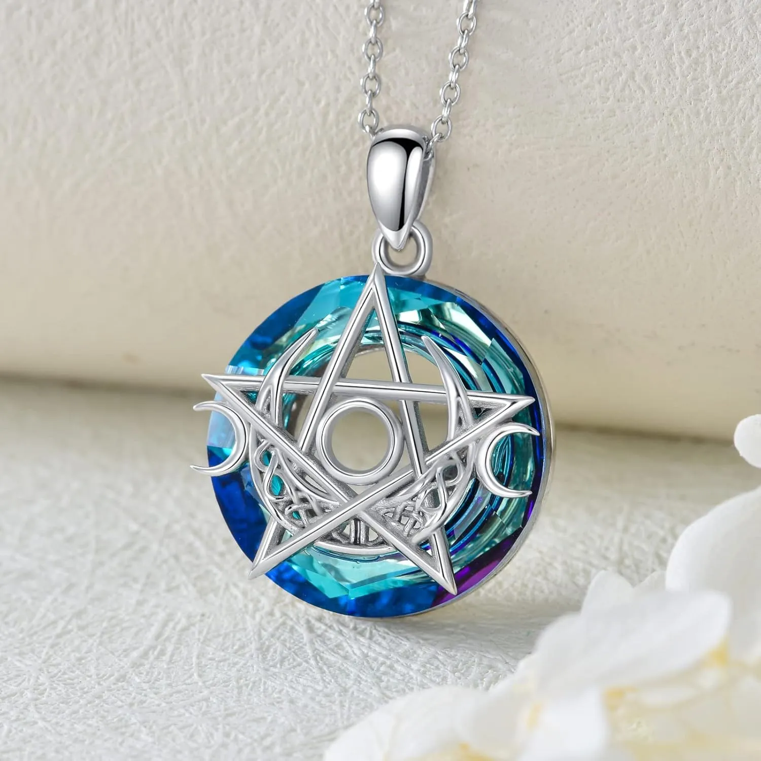 Celtic Tree of Life Necklace 925 Sterling Silver Claddagh Tree of Life Pendant Necklace, Celtic Tree of Life Urn Necklaces for Ashes Jewelry for Women Men Christmas Anniversary Birthday Mothers Day, 18 2 Inch