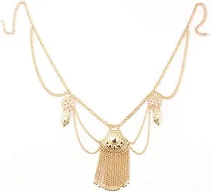 COLORFUL BLING Vintage Coin Belly Waist Chain Fashion Belt Gypsy Bohemian Dancing Tassel Body Jewelry