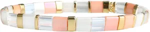 CQUAN CHI Women Stretch Bracelet Tila Beads Friendship Bracelet Handmade Bohemian New Jewelry