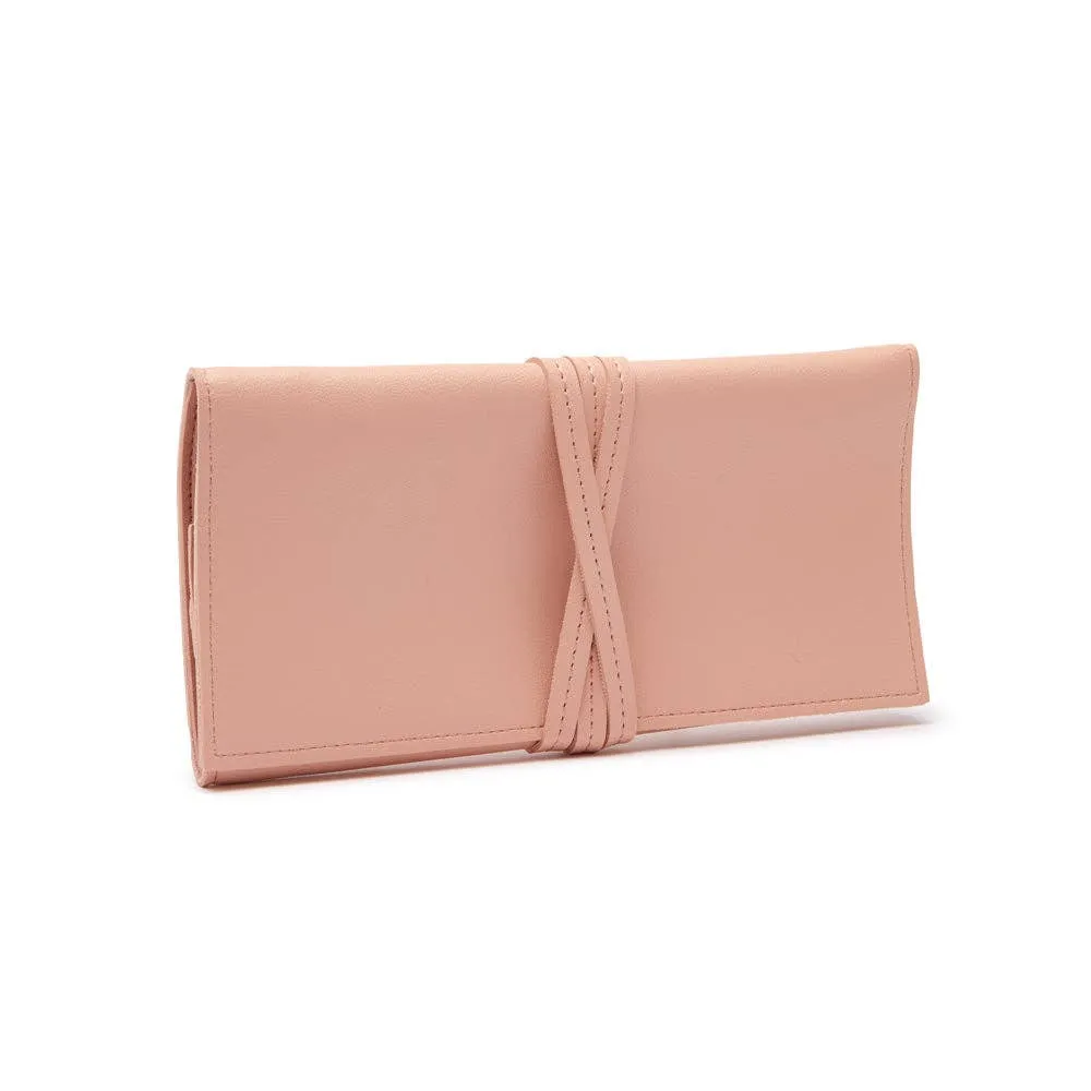 Croft Avenue Luna Travel Jewelry Roll: Navy-3046