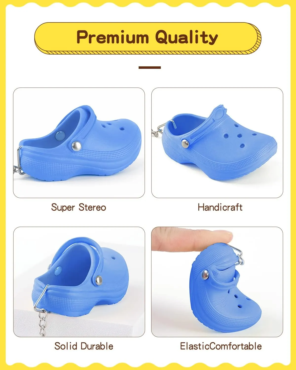 Cute Shoe Keychains Bulk for Women Men Kids Party Favors, Mini Key Chains for Car Handbag Backpack Birthday Gifts