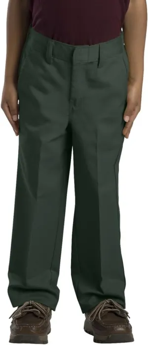 Dickies Boys' Classic Flat Front Pant (Little Boy, Big Boy, & Slim Sizes)