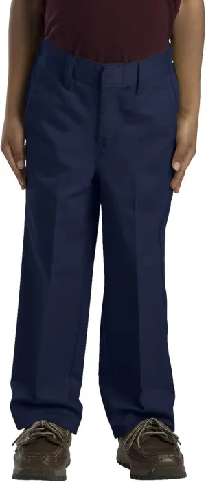 Dickies Boys' Classic Flat Front Pant (Little Boy, Big Boy, & Slim Sizes)
