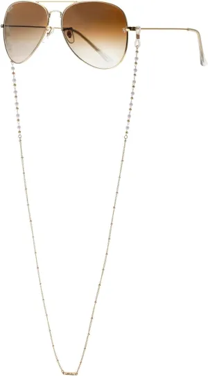 Ettika Glasses Strap. Eyeglasses Chains For Reading Glasses for Women. Gold Tone or Rhodium Cord. Jewelry, Accessory
