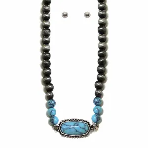 Felicia Fashion Turquoise Necklace