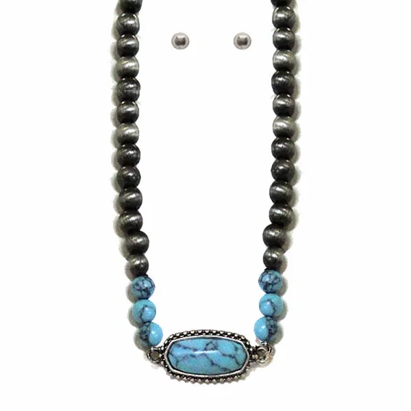Felicia Fashion Turquoise Necklace