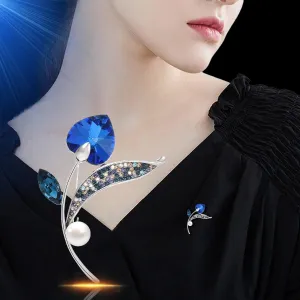 Flower Brooch for Women Brooches Lapel Pin Jewelry Gifts Dress Accessories for Women