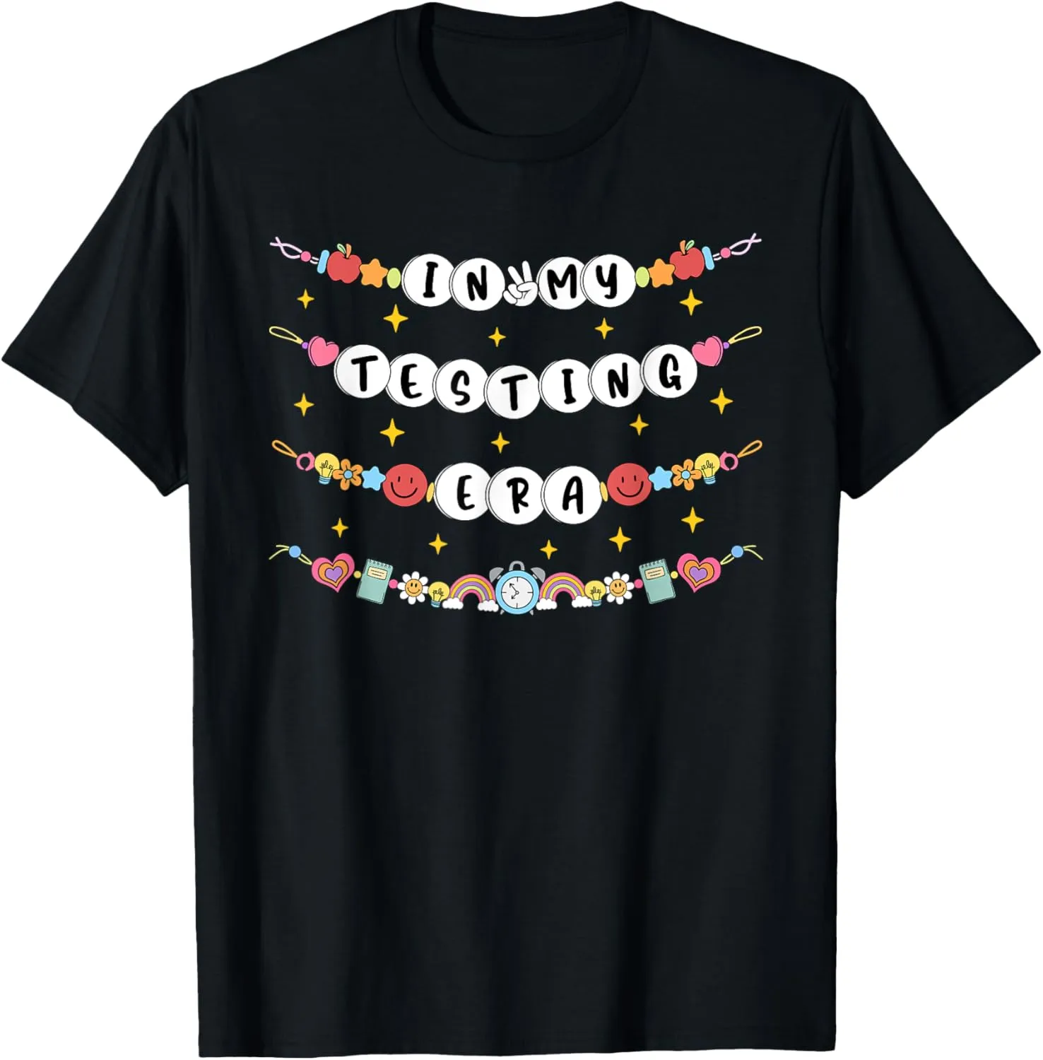 Friendship Bracelet In My Testing Era Teacher Student T-Shirt