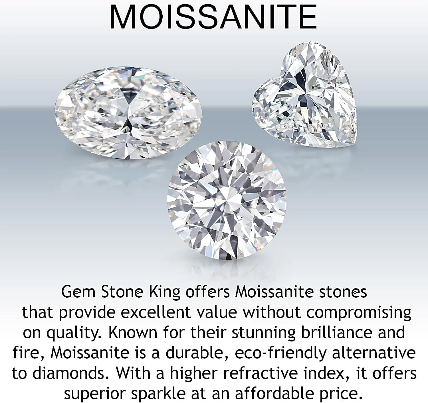 Gem Stone King 18K Yellow Gold Plated Silver Gemstone Birthstone and White Moissanite Earrings | Studs with Removable Jackets for Women | Center Round 5MM