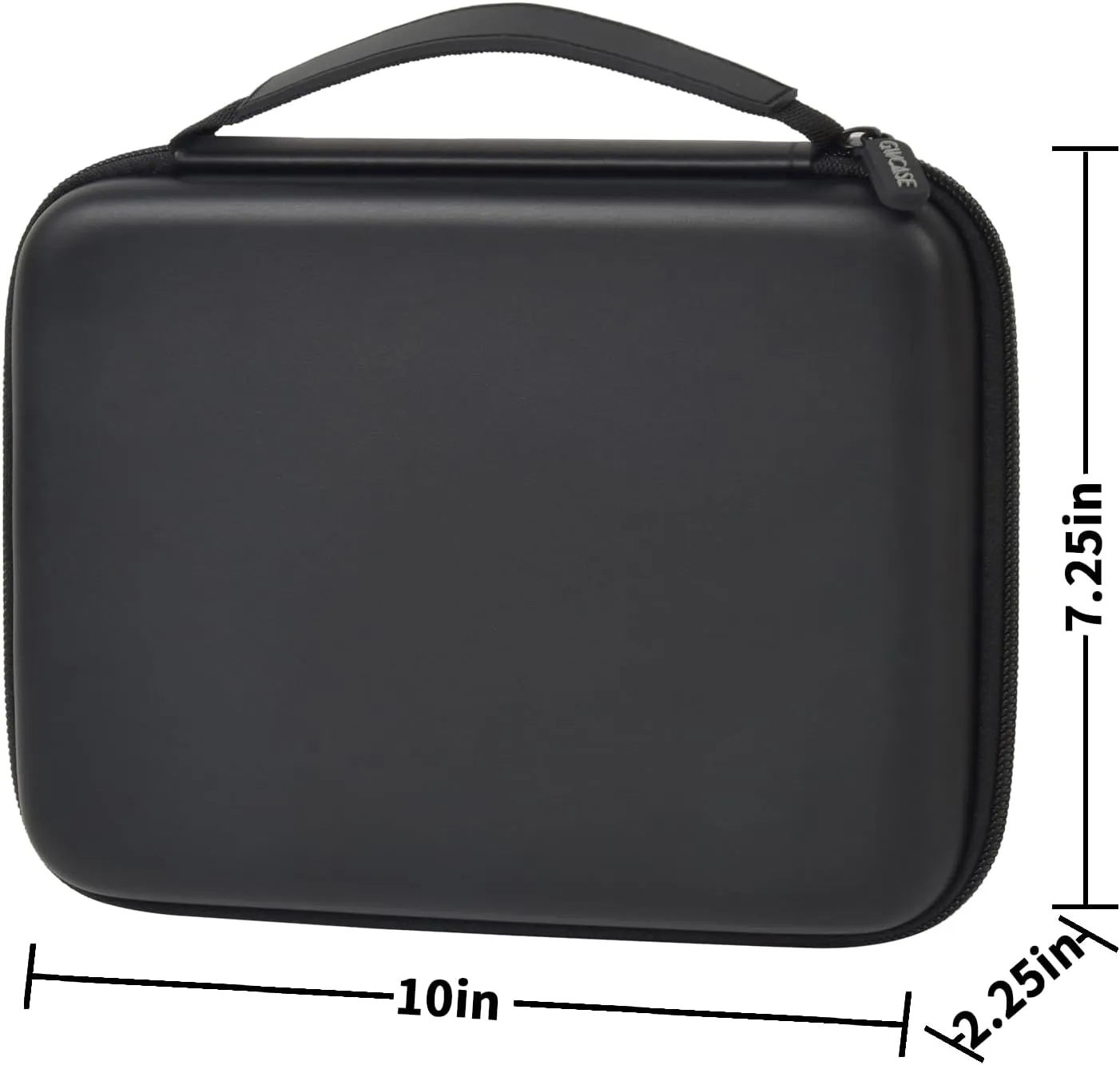 GWCASE Ring Organizer Storage Case - Jewelry Ring Display Collector Box with 42 Slots. Rings Tray Holder Showcase Fits for 50  Rings, Earrings, Brooches and Cufflinks (Box Only)-Dark