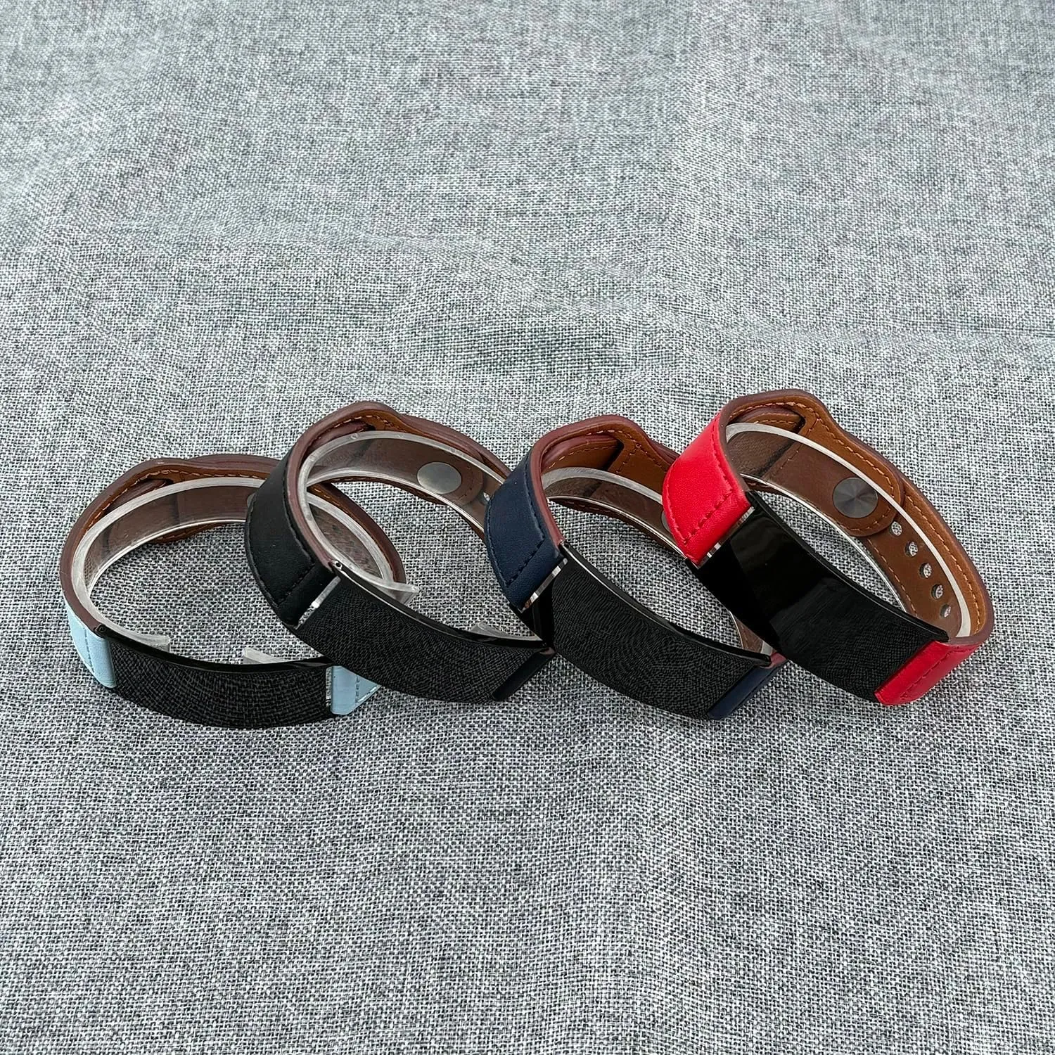 Hebrew Leather Adjustable Bracelet Free Engraved Priestly Blessing Jewish Shema Bracelets ID Jewelry for Men & Women, 5.5-7.87"