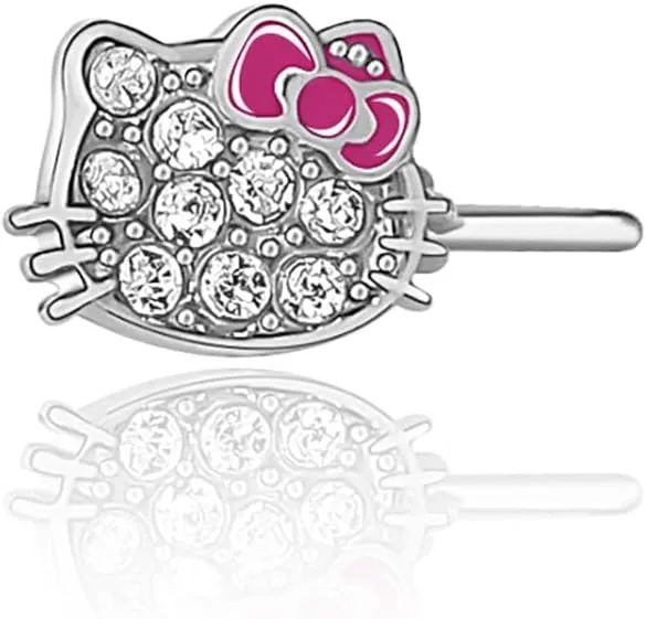 Hello Kitty Nose Rings 20g Stainless Steel L-Shape Kawaii Cute Nose Stud Officially Licensed Sanrio