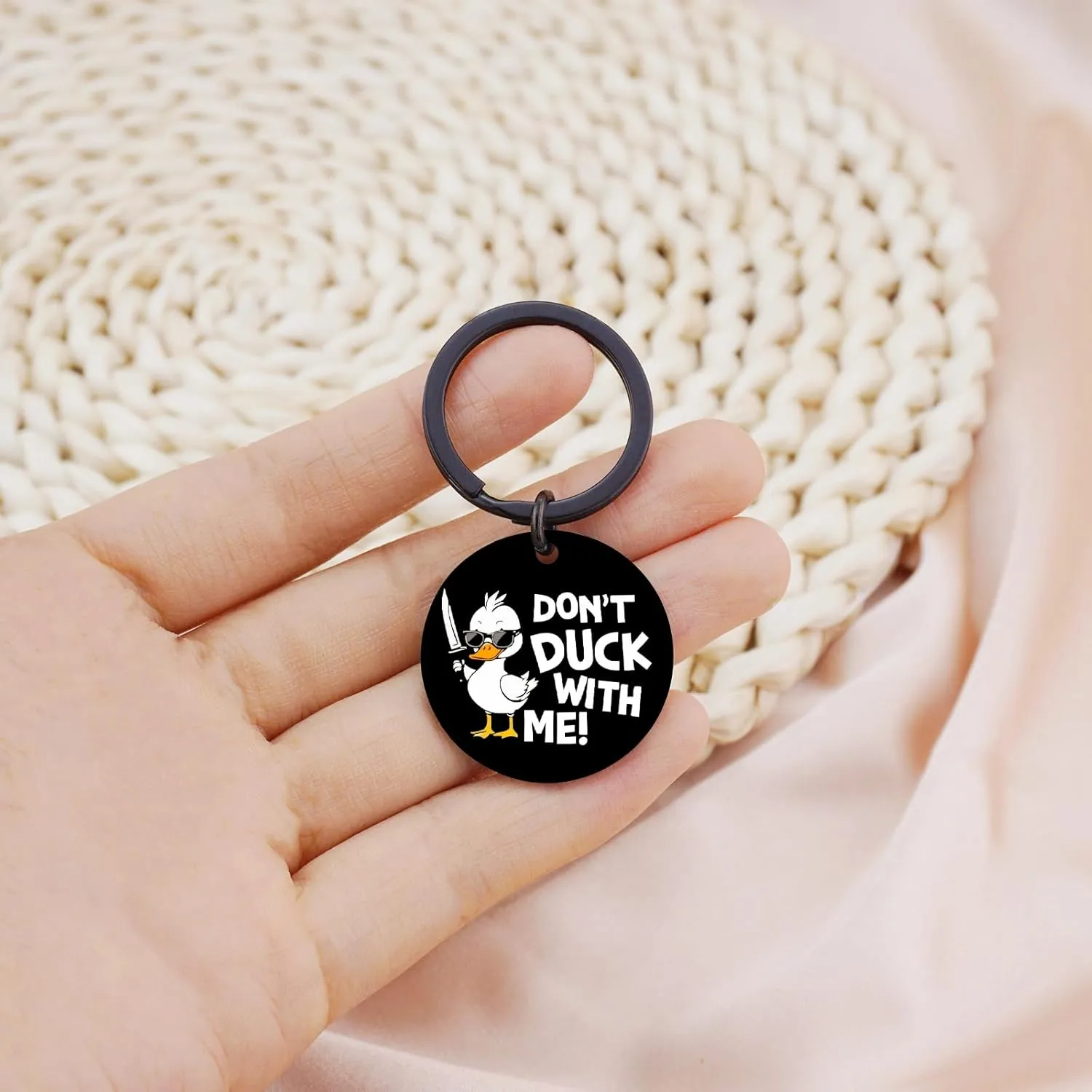 Ikacvb Cute Sloth Cat Dog Duck Dragon Animal Keychain Party Favors Funny Cow Print Stuff Small Gifts For Girls Women Friends