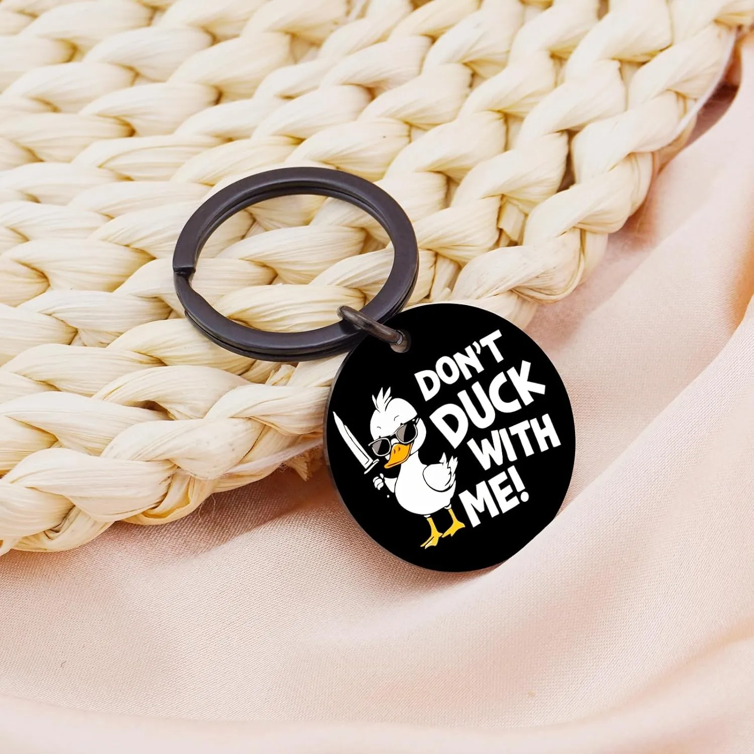 Ikacvb Cute Sloth Cat Dog Duck Dragon Animal Keychain Party Favors Funny Cow Print Stuff Small Gifts For Girls Women Friends