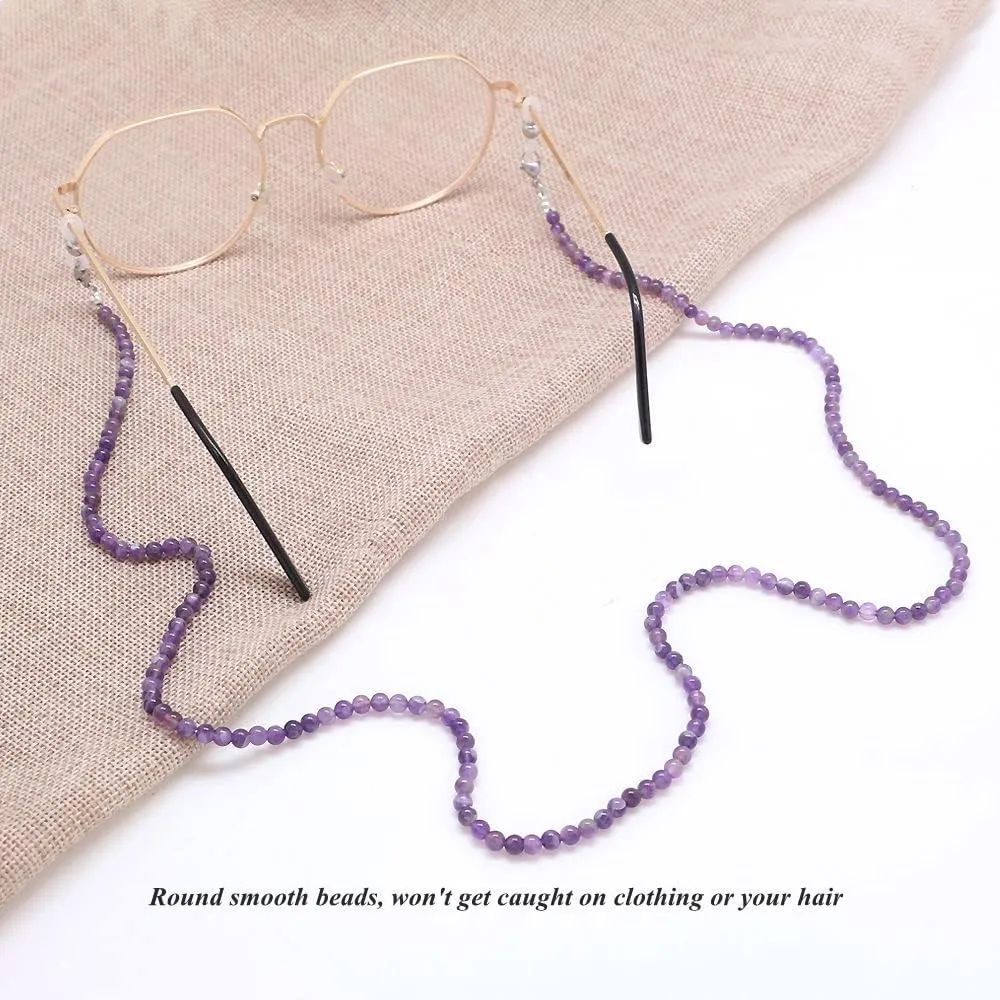 KAI Top Eyeglasses Fashion Beaded Face Mask Holder Lanyard for Women
