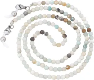 KAI Top Eyeglasses Fashion Beaded Face Mask Holder Lanyard for Women