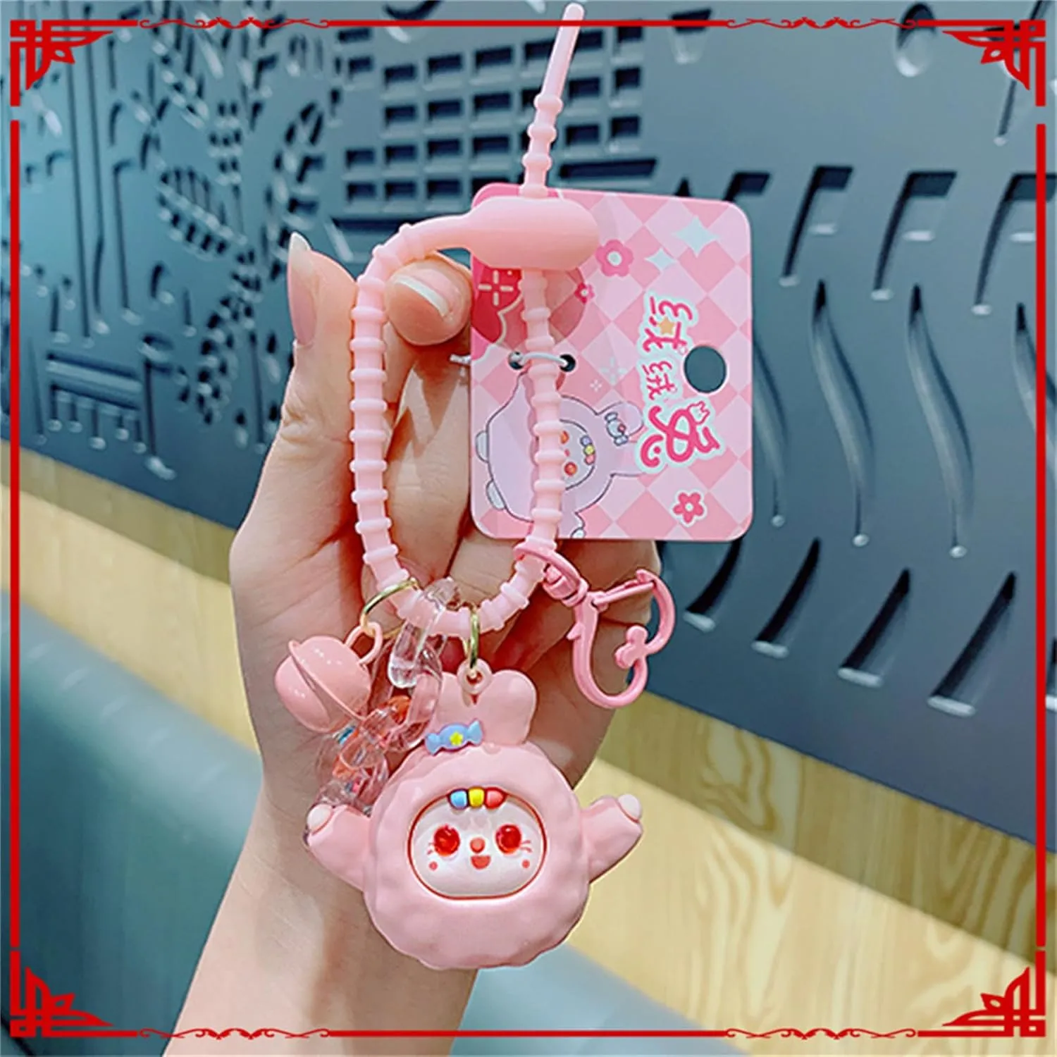 Kawaii Key Rings Accessories Purse Keychain Backpack For Car Keys Chains, Cute Girl Keychains For Kids Women Gifts