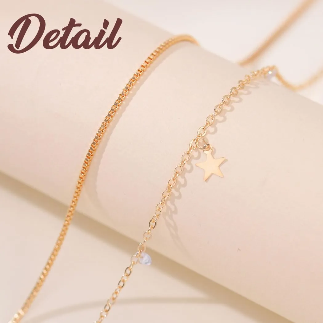 Layered Waist Chains for Women Bikini Belly Chain Sequins Tassel Body Chain
