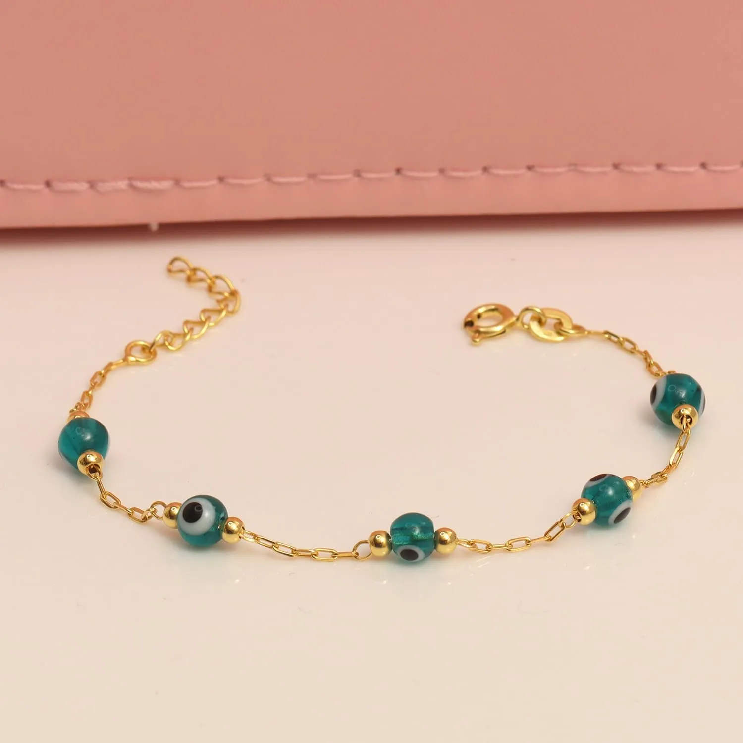 LeCalla 925 Sterling Silver CZ Station Bracelet Lightweight Classic Italian Pearl Zirconia Bracelet for Women Mom Grandma Sisters