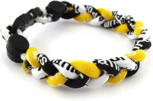 MapofBeauty Sport Style Single Color/Two Colors/Three Colors Fashion Three Braided Rope Tornado Bracelet