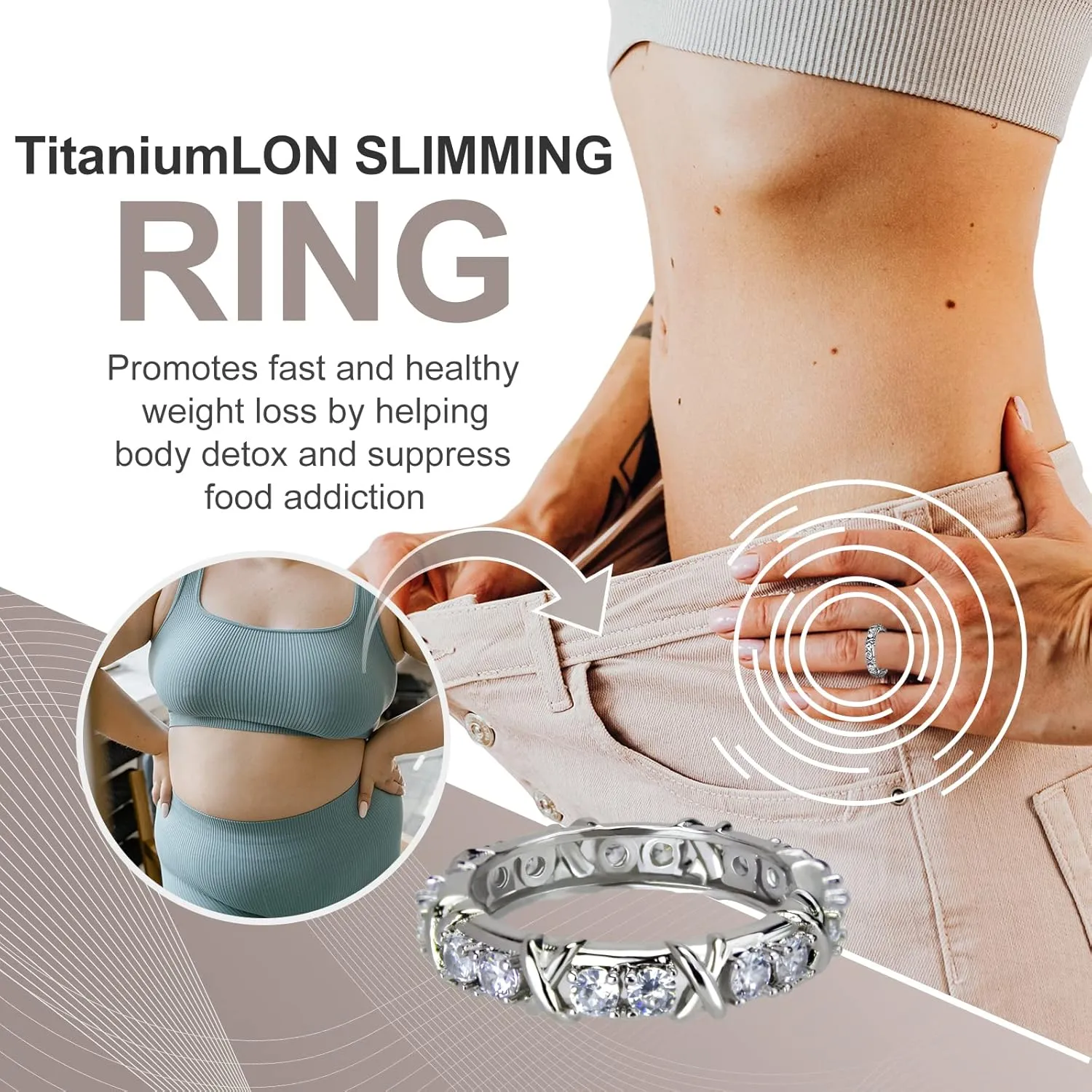 Moissanite Magnetology Lymphvity Ring, Magnetic Zircon Shaping Cross Full Moissanite Diamond Ring, Moissanite Rings for Women Weight Loss, Unclog Bloodstream and Lymph Nodes