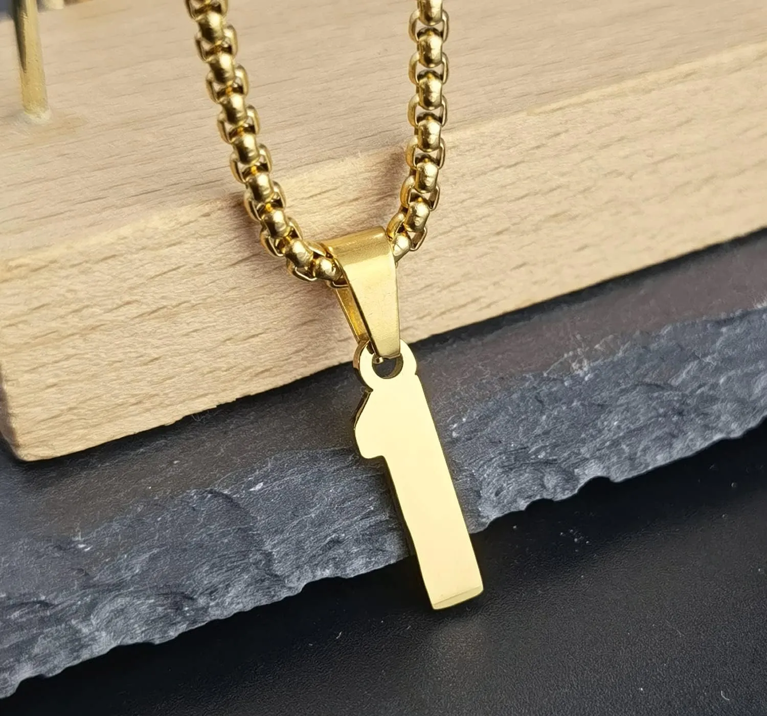 MUERDOU Number Necklace for Men Athletes Number Chain Stainless Steel Jersey Pendant Personalized Sports Jewelry Gift for Men Basketball Baseball Football