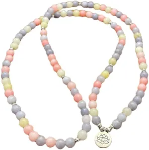 Natural multi gemstone 6mm 108 Mala Beads, Spiritual, Meditation Beads, Reiki, Japa Mala, Buddhist Prayer Beads, Yoga Bracelet, healing beads LKMALA-RRGU-25