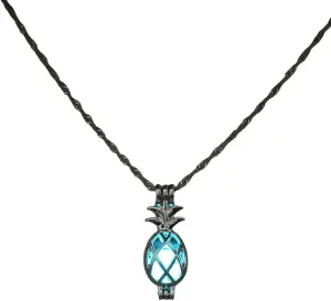 New 2025 Unisex 8 Styles Glow In The Dark Necklaces For Women Mermaid Key Owl Dragon Pineapple Luminous Beads Cage Pendant Fashion Jewelry Trendy Accessories Creative Gift For Women And Men