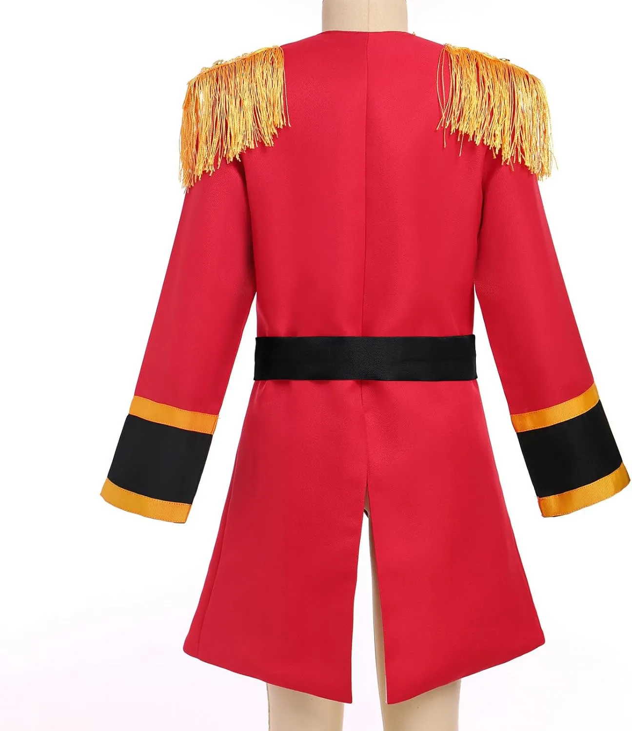 ODASDO Kids Boys Prince Soldier Circus Pirate Jacket Tailcoat Halloween Costume Christmas Role Play Dress Up
