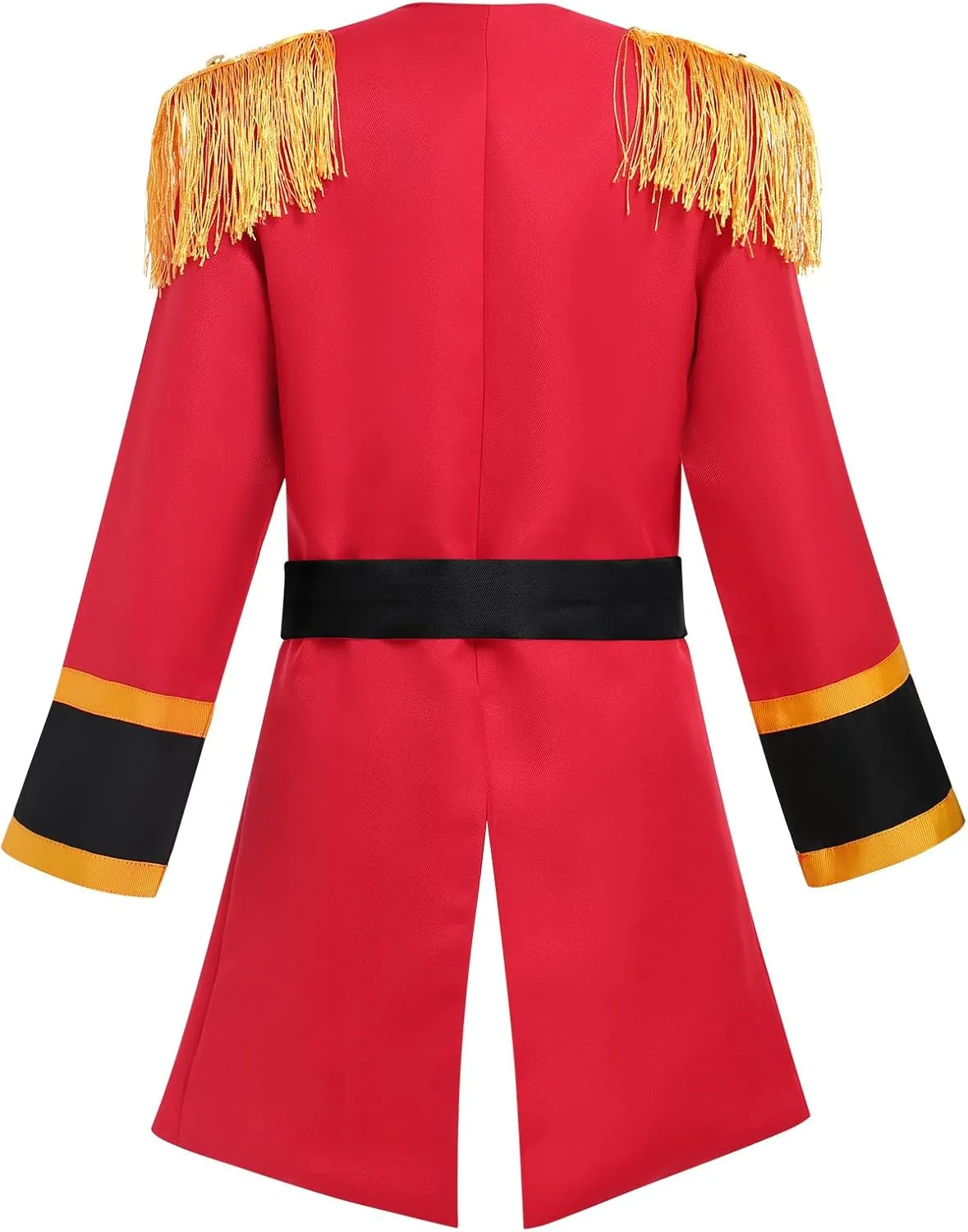 ODASDO Kids Boys Prince Soldier Circus Pirate Jacket Tailcoat Halloween Costume Christmas Role Play Dress Up