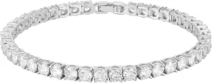PAVOI 14K Gold Plated Cubic Zirconia Classic Tennis Bracelet | Gold Bracelets for Women | 4mm CZ, Size 6.5-7.5 Inch