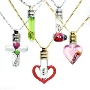 Personalized Rice Jewelry Necklace, Your name and Message on a Grain of Rice, Handwritten, Handmade, Personalized and Customizable.