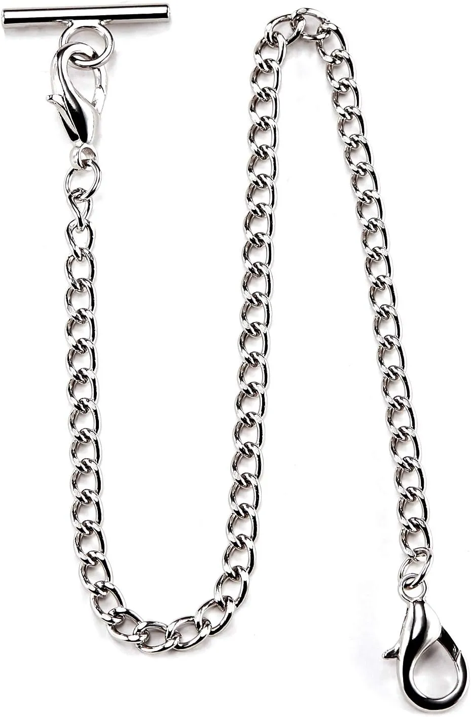 Pocket Watch Vest Chain 14.7 inch (37.5 cm) Silver
