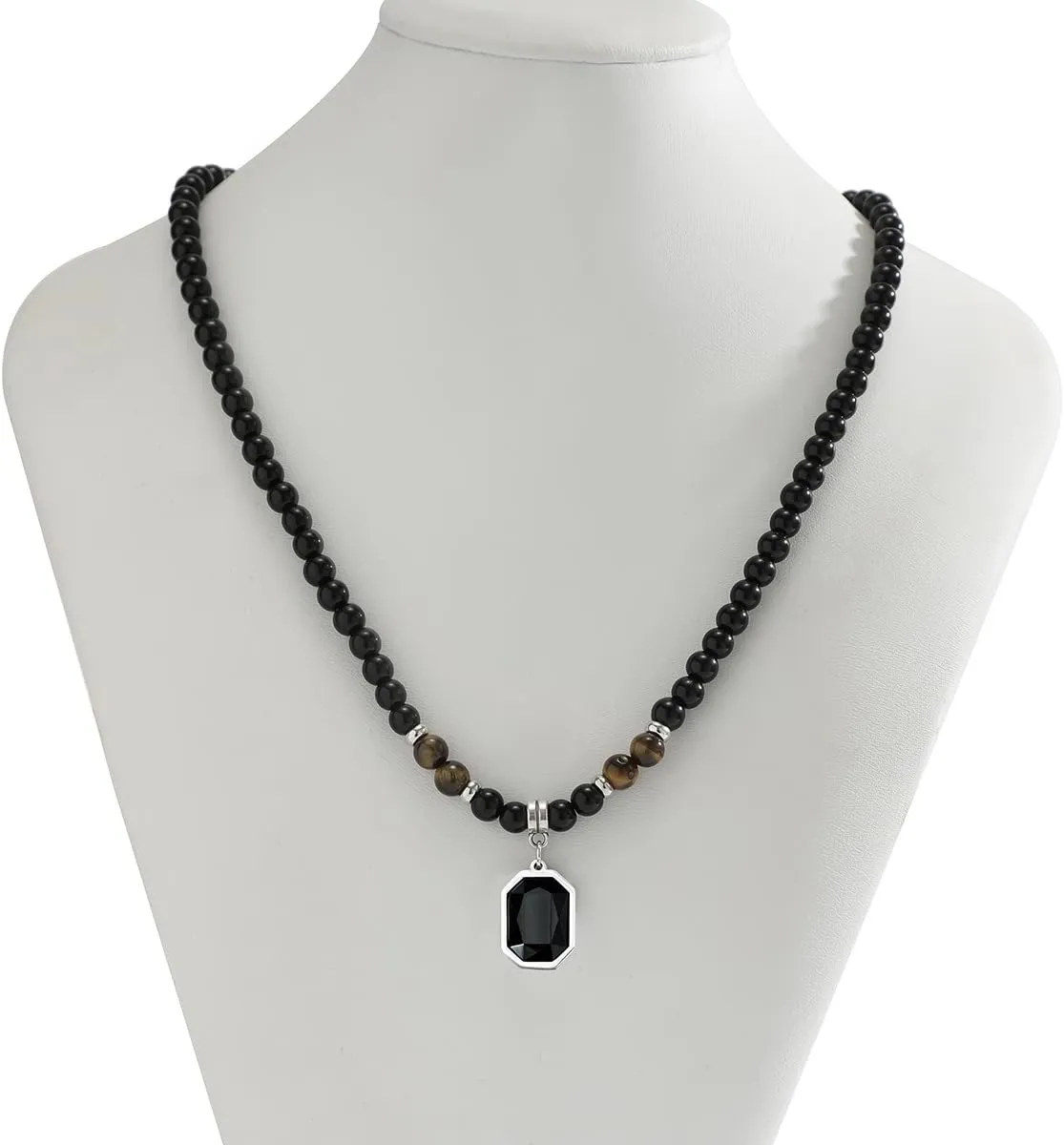 Puka Shell Necklace - Men's Surfer & Beach Necklace with Hawaiian Beaded, Coconut & Conch Seashell Designs - Wood Heishi & Summer Jewelry
