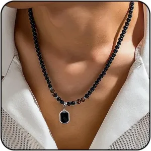 Puka Shell Necklace - Men's Surfer & Beach Necklace with Hawaiian Beaded, Coconut & Conch Seashell Designs - Wood Heishi & Summer Jewelry