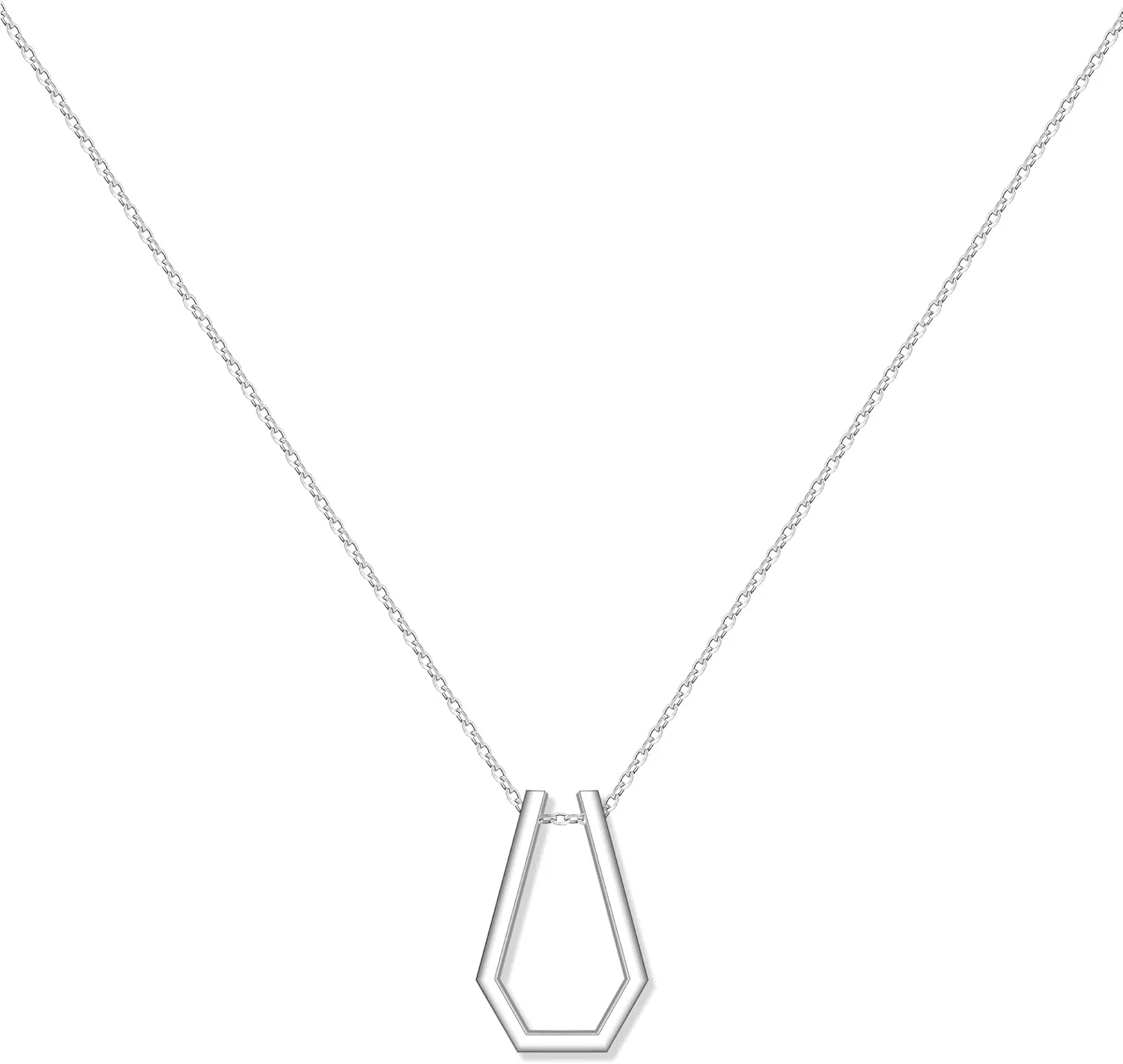 Ring Holder Necklace-Stainless Steel Wedding Engagement Ring Keeper Necklaces-Ring Holding Gift for Women,Men,Wife,Doctor,Nurse,Fitness enthusiasts