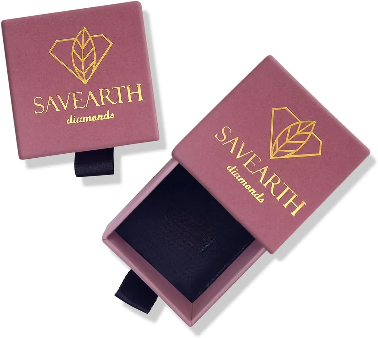 SAVEARTH DIAMONDS 18k Gold Plated Sterling Silver Post Moissanite Diamond Ear Crawler Earrings | Ear Climber Earrings For Women | Trendy Jewelry Gifts For Her