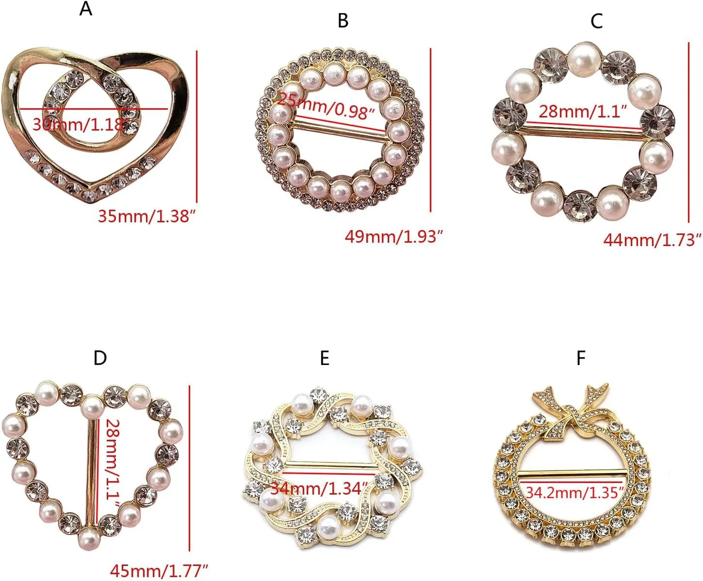 Scarf rings Clip Slide Shirt Twist-Knot Clip Buckles Circle Clothing Wrap Holder T-Shirt Tie Clips for Women Girl