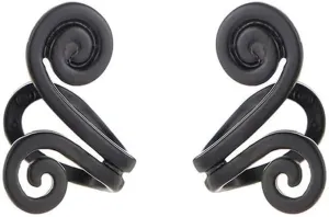 Simple Swirl Spiral Ear Cuff for Non-Pierced Ear Pierceless Ear Wrap Cartilage Clip Earrings for Women
