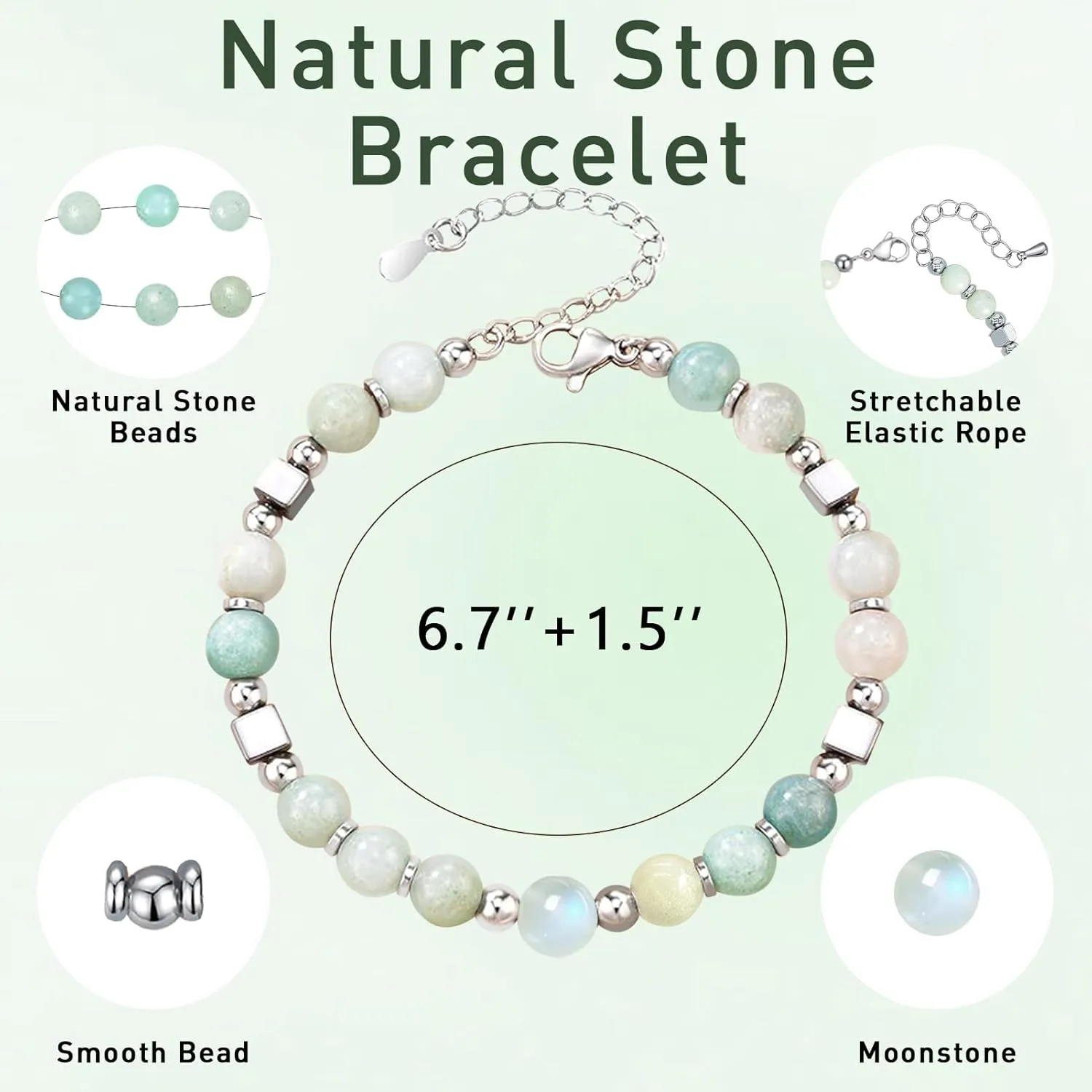Sobriety Gift for Men Women Sober Gifts Beaded Bracelets Sobriety Cards Anniversary Month & Year Recovery Addiction Gifts Milestone AA NA Alcoholics Anonymous Easter Birthday Gifts for Men