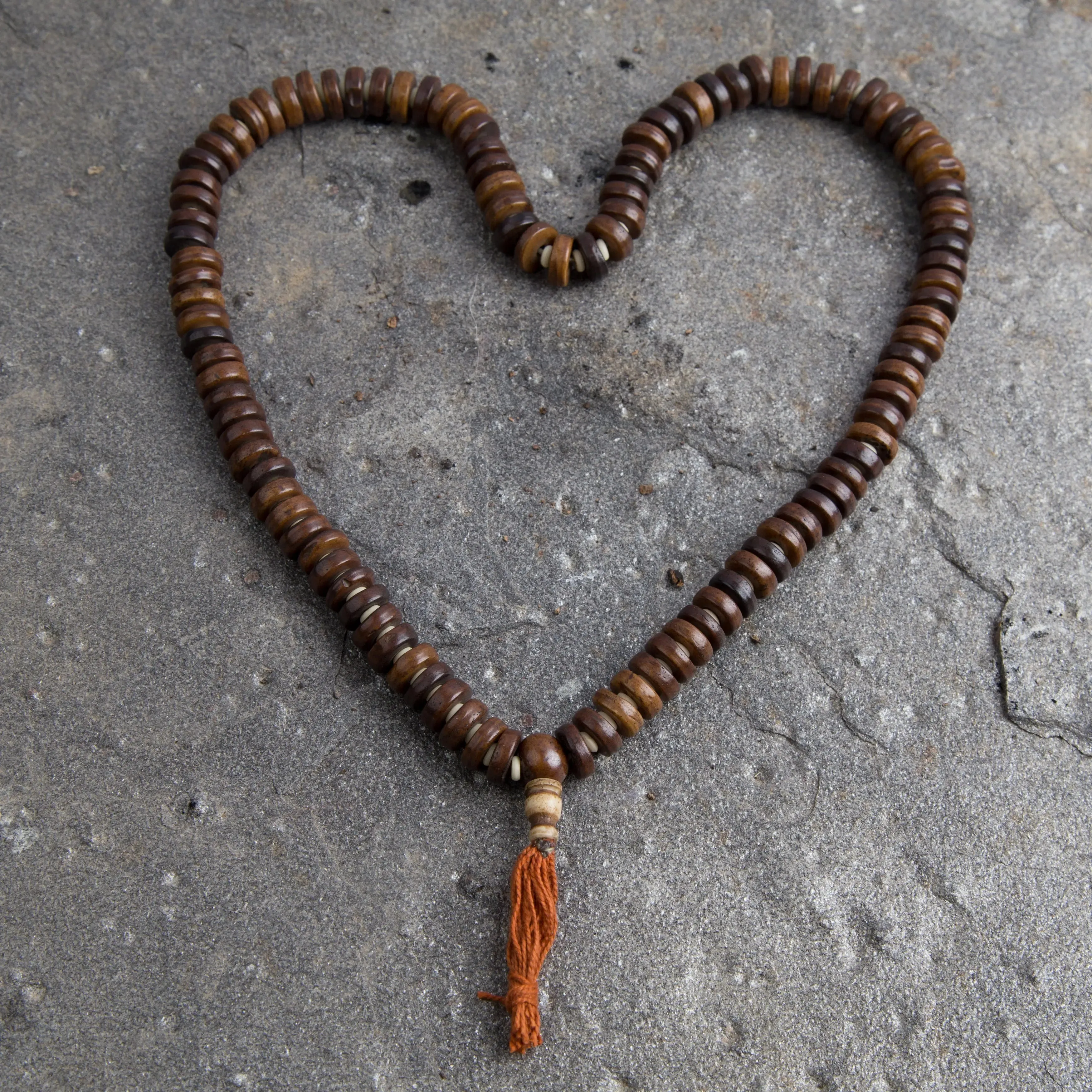 Tibetan Prayer Beads Yak Bone